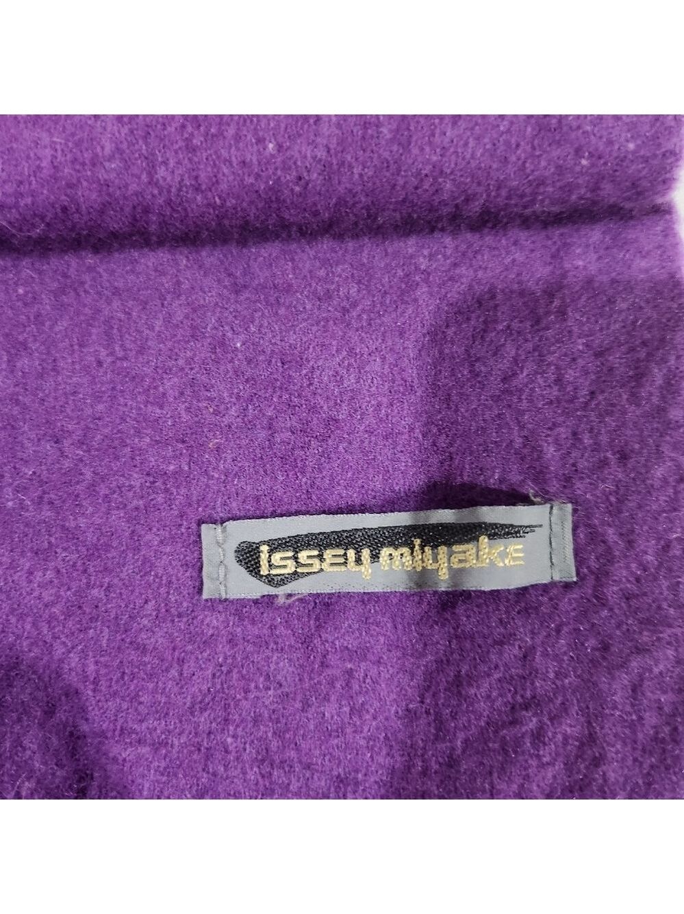 Vintage Issey Miyake Scarf Muffler Vintage Issey Miyake Wool Scarves - Picture 3 of 6